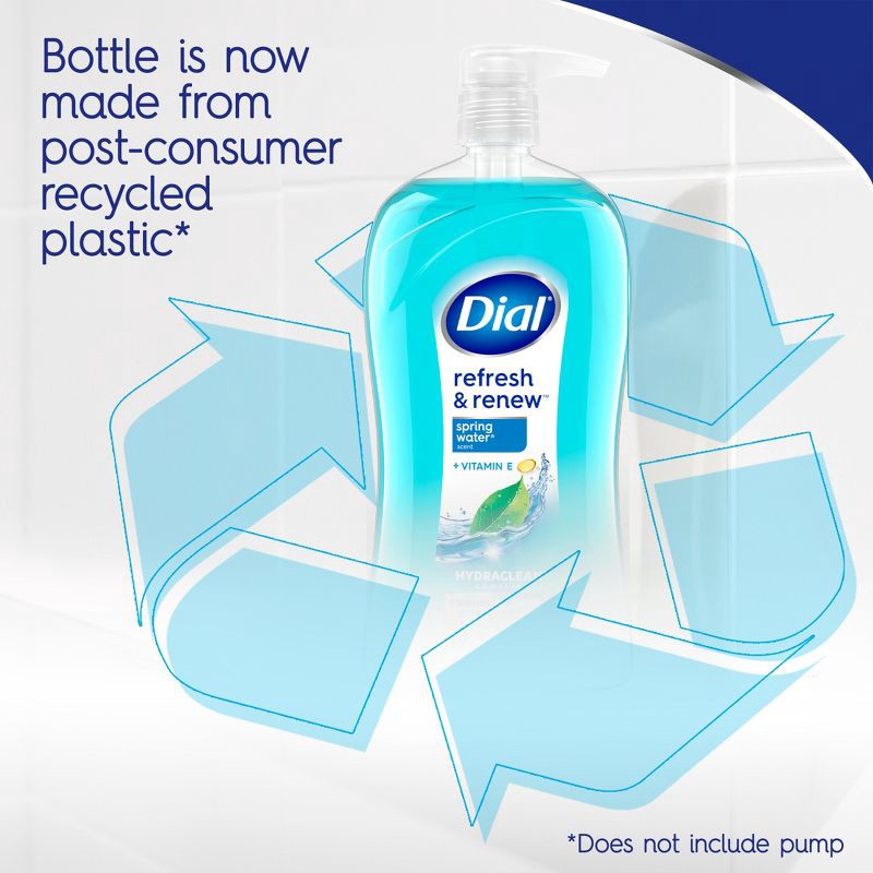slide 4 of 9, Dial Spring Water Body Wash - 32 fl oz, 32 fl oz