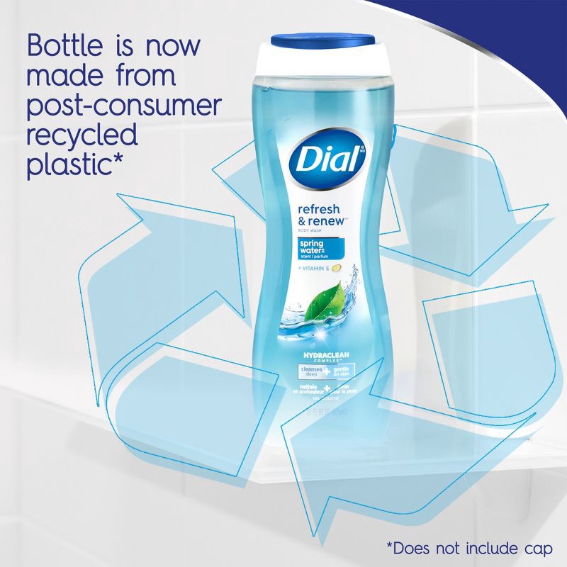 slide 5 of 9, Dial Spring Water Body Wash - 32 fl oz, 32 fl oz