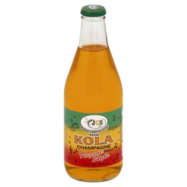slide 1 of 1, JCS Jamaican Country Style Kola Champagne, 12 oz