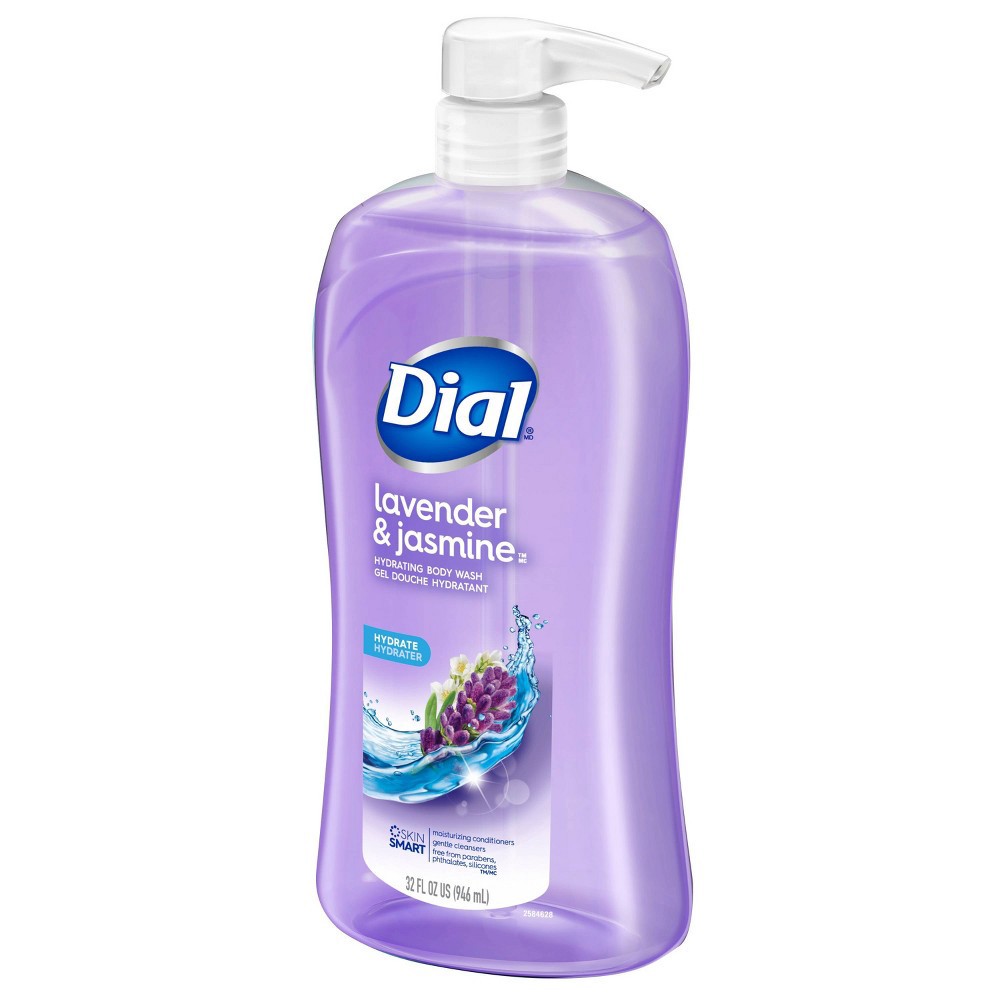 slide 4 of 4, Dial Hydrating Lavender & Jasmine Body Wash - 32 fl oz, 32 fl oz