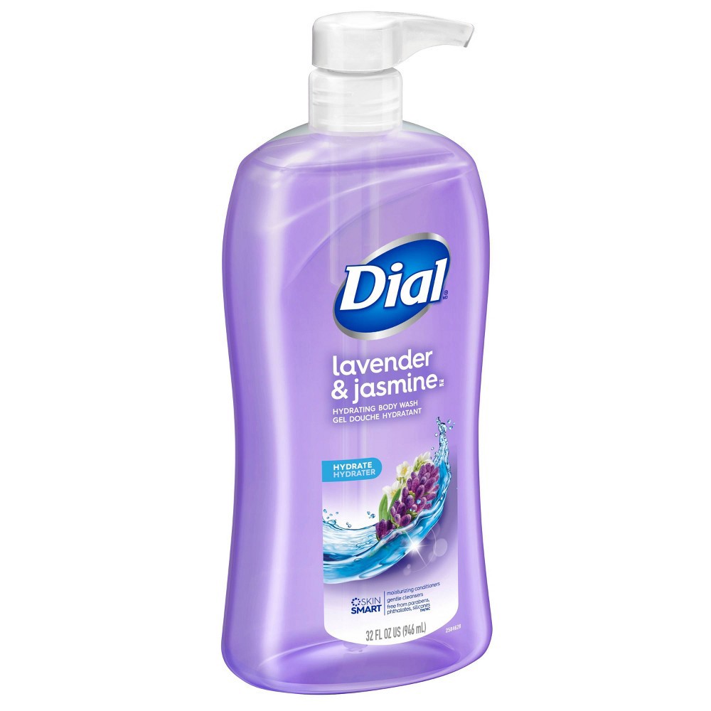 slide 2 of 4, Dial Hydrating Lavender & Jasmine Body Wash - 32 fl oz, 32 fl oz