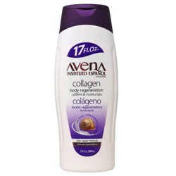 Avena Collagen Lotion Scented - 17 oz: Moisturizing, Deep Hydration, Whole Body, Paraben-Free