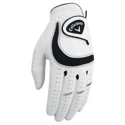 Callaway Chev Soft Golf Glove - L: Microfiber, Left-Handed, Hook & Loop Closure