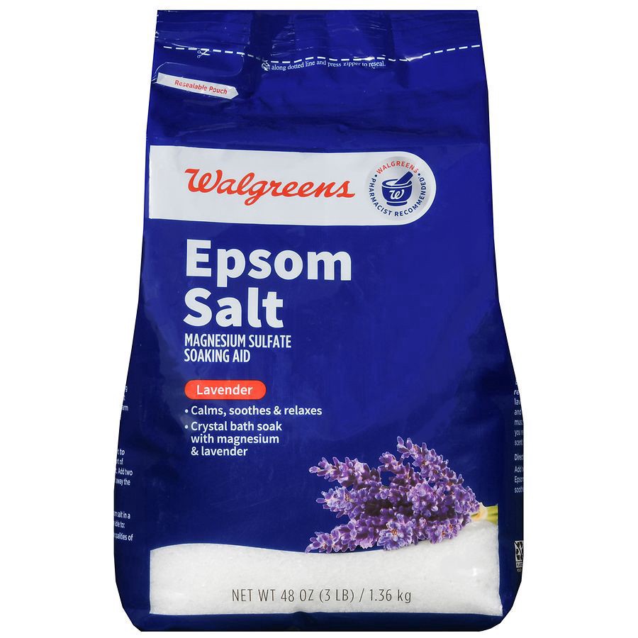 slide 1 of 5, Walgreens Lavender Epsom Salt, 3 lb
