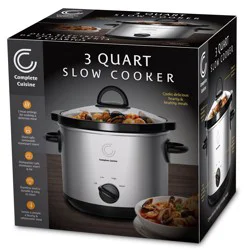 Complete Cuisine 3 Quart Slow Cooker