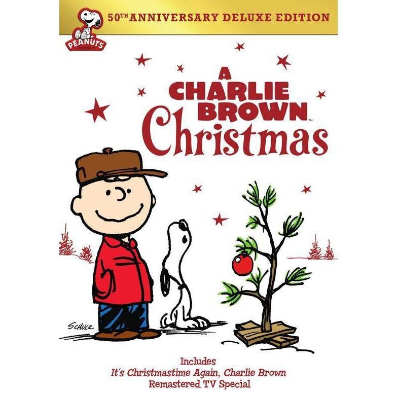 slide 1 of 3, Warner Bros. A Charlie Brown Christmas 50th Anniversary Deluxe Edition (DVD), 1 ct