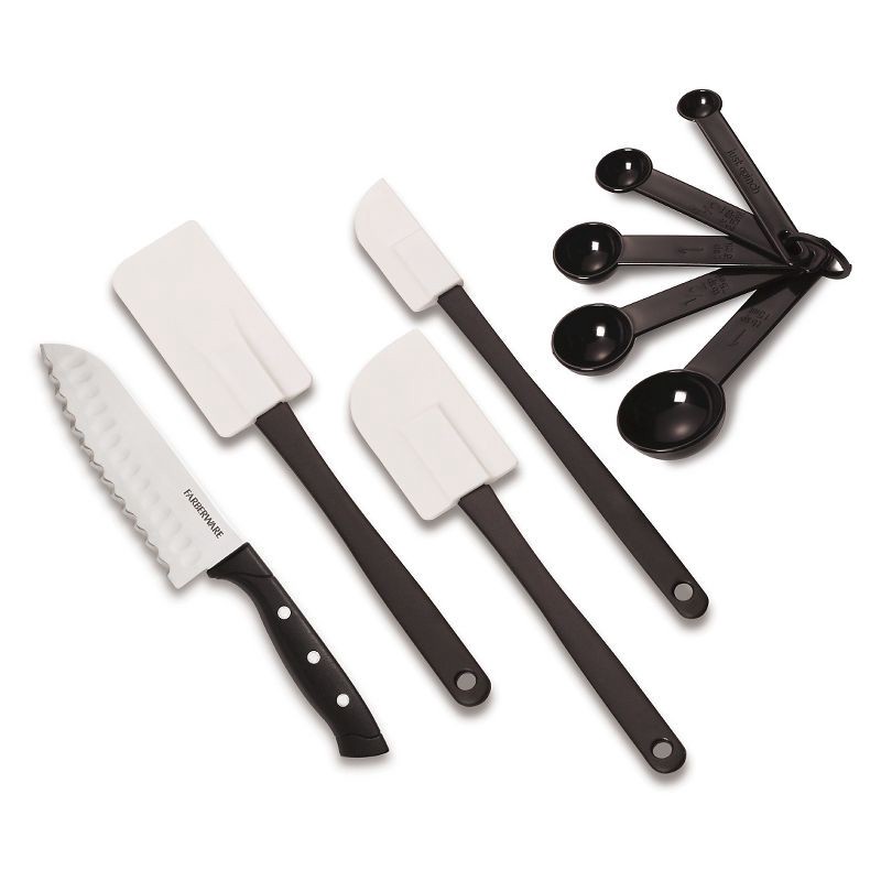 slide 2 of 11, Farberware 22 Piece Never Needs Sharpening Triple Riveted Knife Block Set, 22 ct