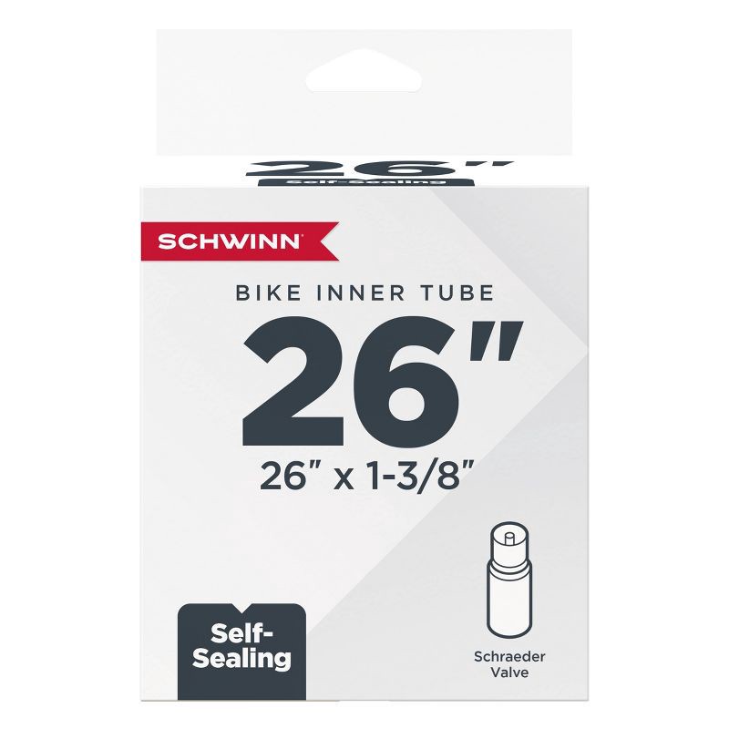 slide 4 of 4, Schwinn 26" Self-Sealing Bike Tire Tube, 1 ct