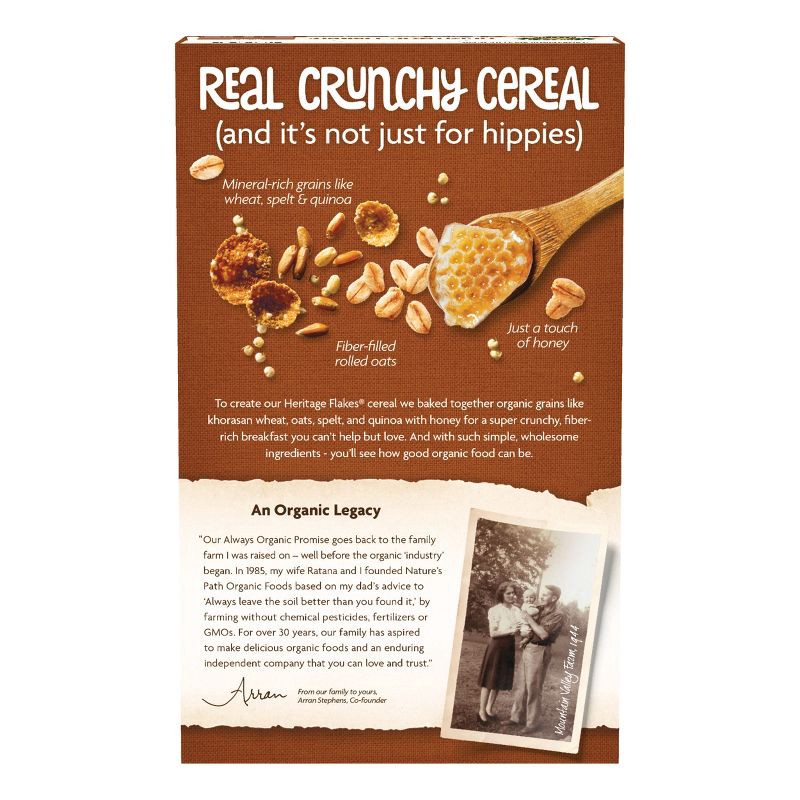 slide 2 of 7, Nature's Path Heritage Flakes Breakfast Cereal - 13.25oz, 13.25 oz