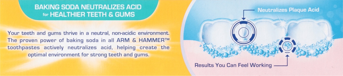 slide 7 of 10, ARM & HAMMER Fresh Mint Truly Radiant Fluoride Anticavity Toothpaste, 4.3 oz