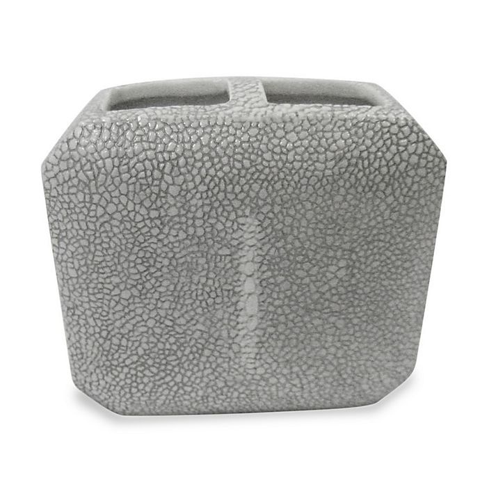 slide 1 of 1, Kassatex Shagreen Toothbrush Holder, 1 ct