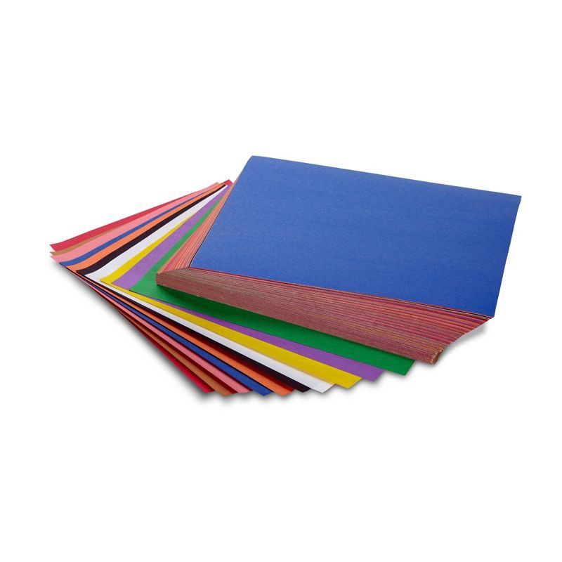 slide 3 of 4, Crayola 240-Sheet Construction Paper 12-Color, 1 ct