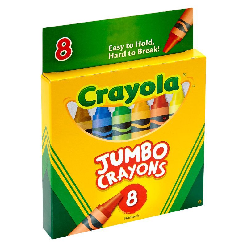 slide 2 of 4, Crayola 8ct Jumbo Crayons, 8 ct