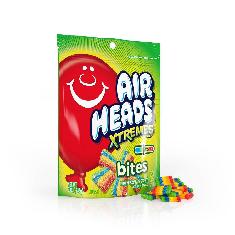 slide 2 of 3, Airheads Xtreme Rainbow Berry Bites - 9oz, 9 oz