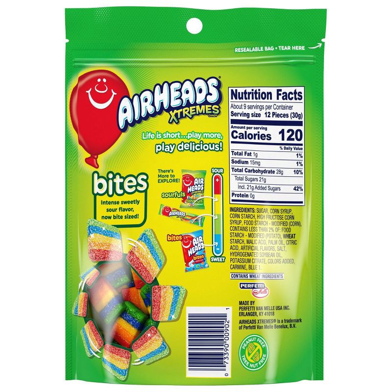 slide 3 of 3, Airheads Xtreme Rainbow Berry Bites Candy - 9oz, 9 oz