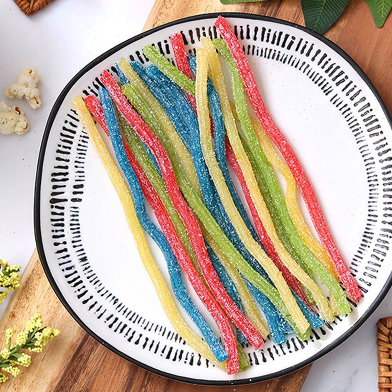 slide 6 of 6, Sour Punch Rainbow Straws Candy - 3.2oz, 3.2 oz