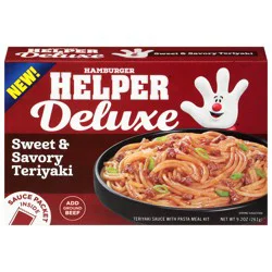 Hamburger Helper Deluxe Sweet & Savory Teriyaki Pasta Meal Kit 9.2 oz