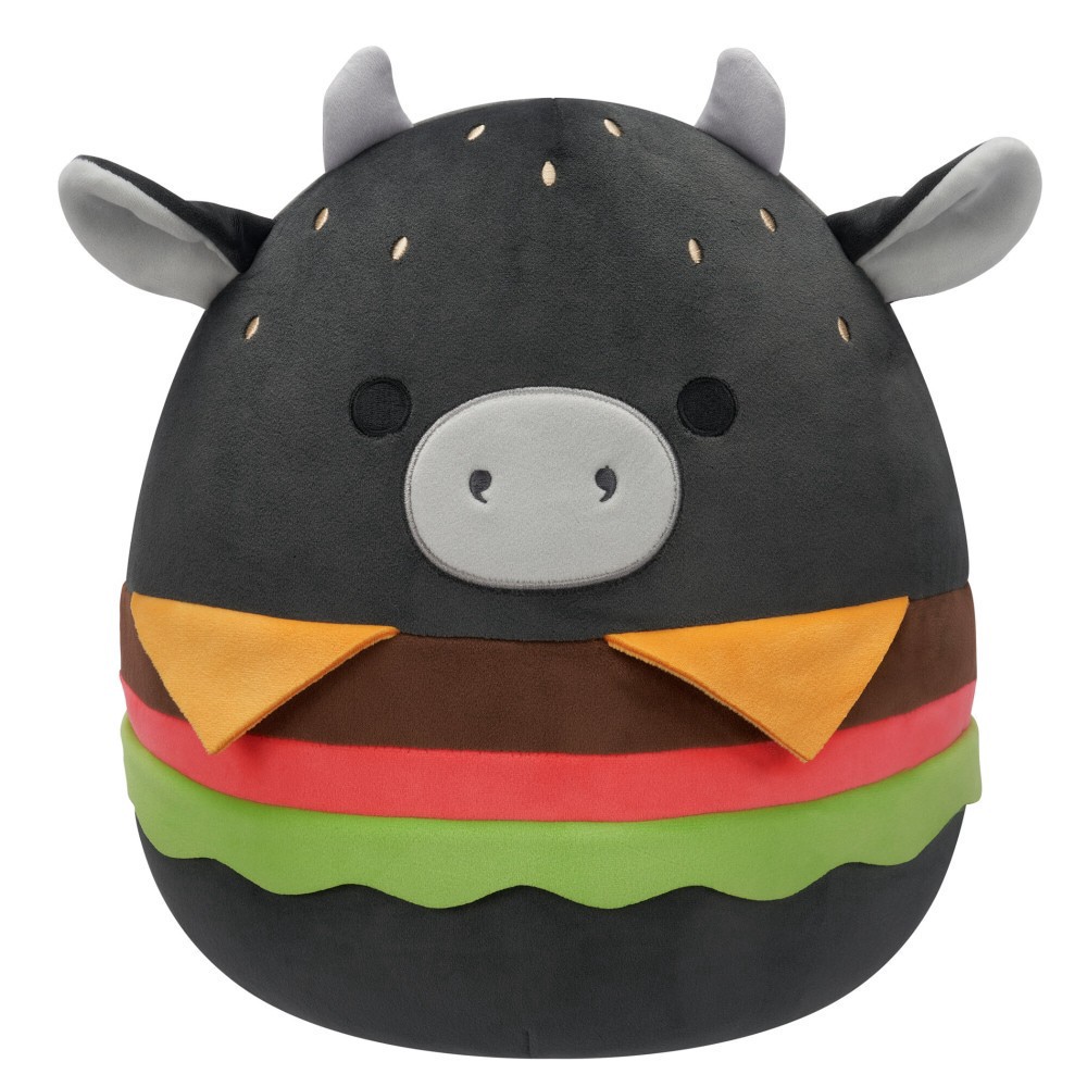 slide 1 of 1, Squishmallows Black Angus Burger, 1 ct