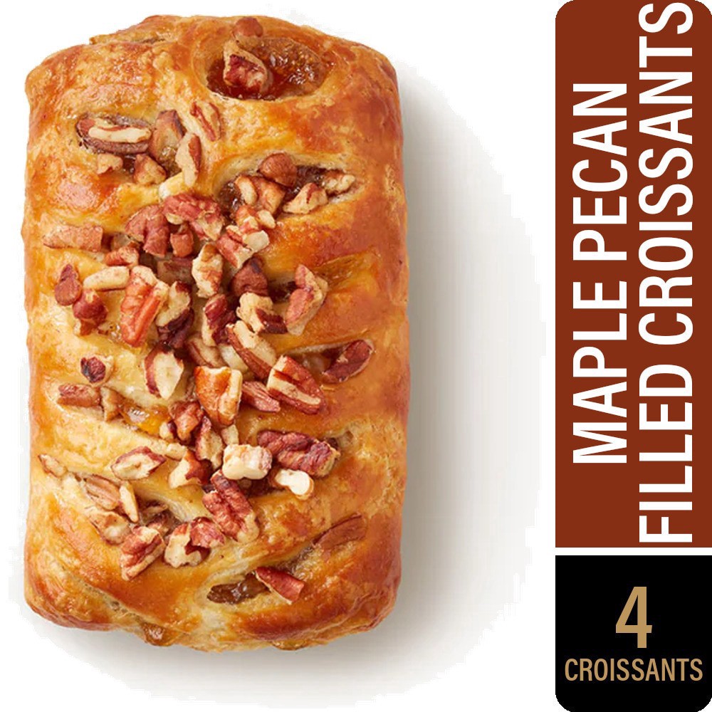 slide 1 of 1, Private Selection® Maple Pecan Filled Croissants, 3.2 oz