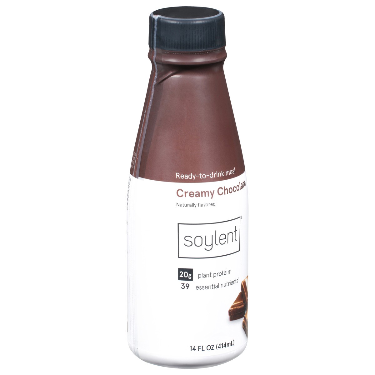slide 9 of 11, Soylent Ready To Drink Meal Creamy Choclate, 14 oz