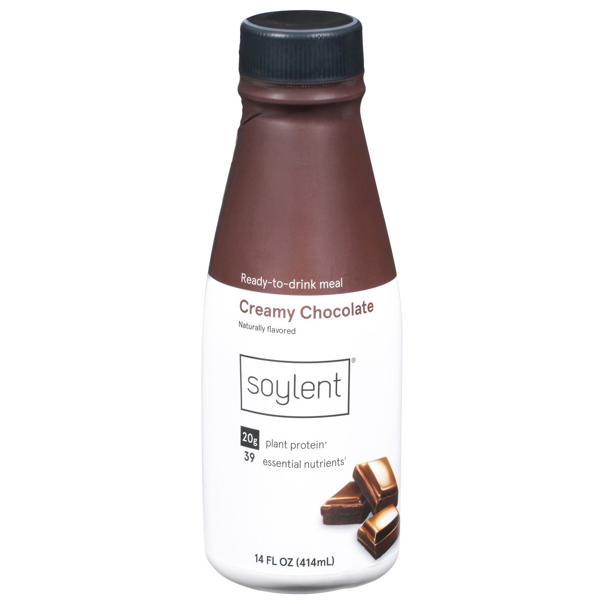 slide 1 of 11, Soylent Ready To Drink Meal Creamy Choclate, 14 oz
