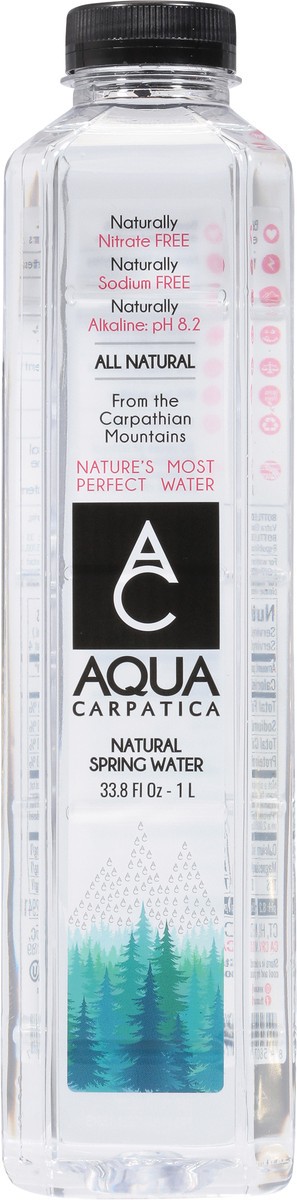 slide 6 of 9, Aqua Carpatica Natural Spring Water, 33.81 fl oz