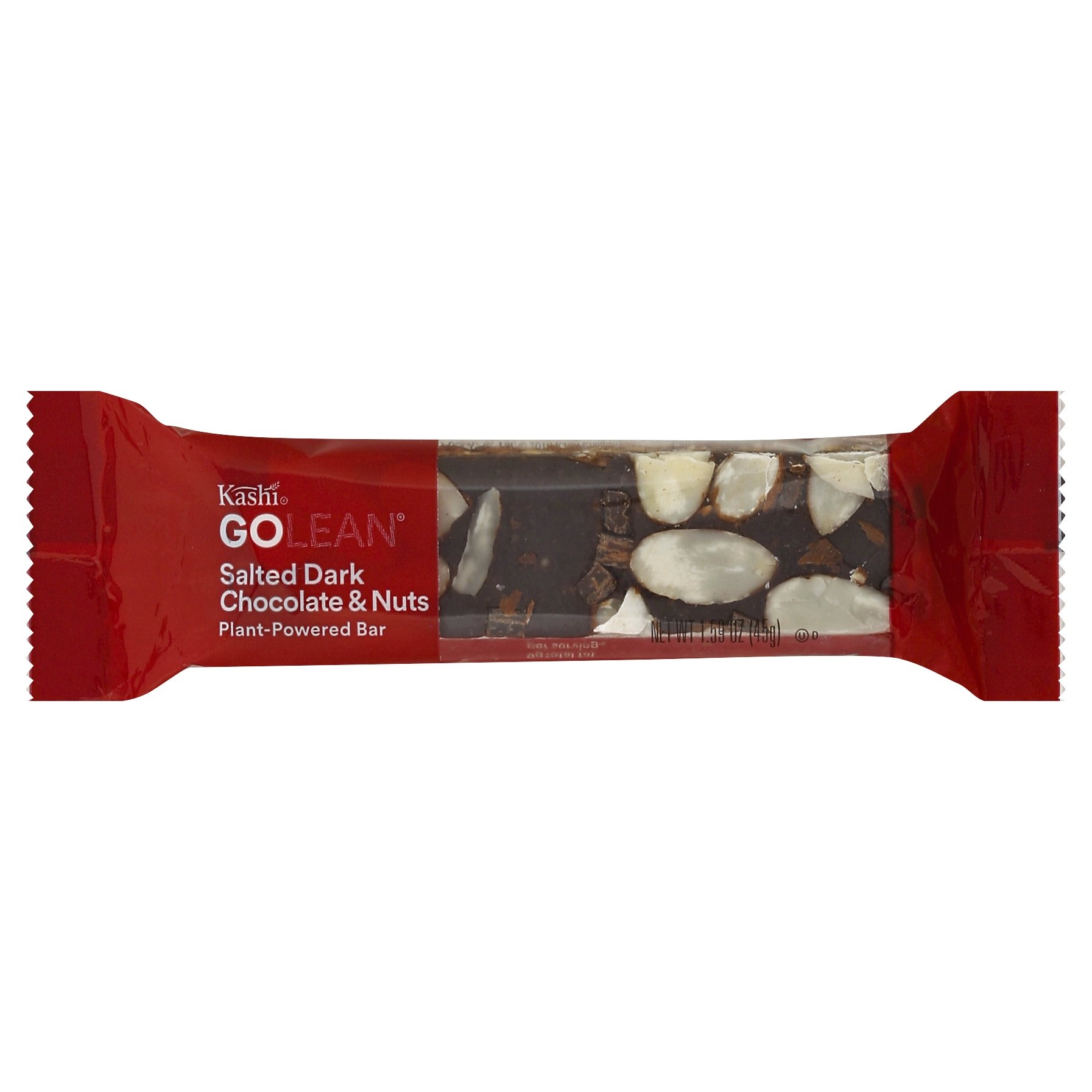 slide 1 of 3, Kashi GoLean Salted Dark Chocolate & Nuts Plant-Powered Bar, 1.59 oz
