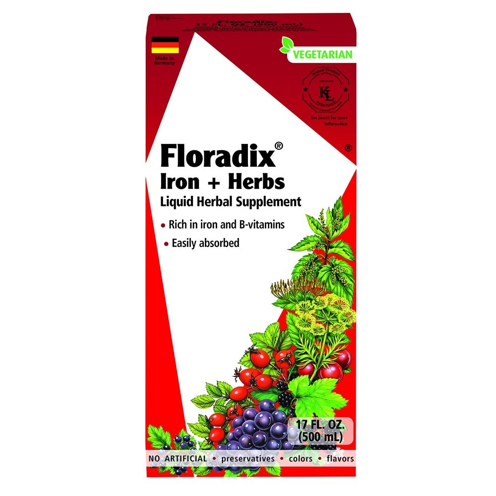 slide 3 of 3, Floradix Iron & Herbs, 1 ct