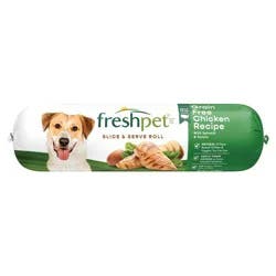 Freshpet Select Roll Grain Free Chicken Recipe Refrigerated Wet Dog Food - 1.5lbs: All Ages, Ready to Eat