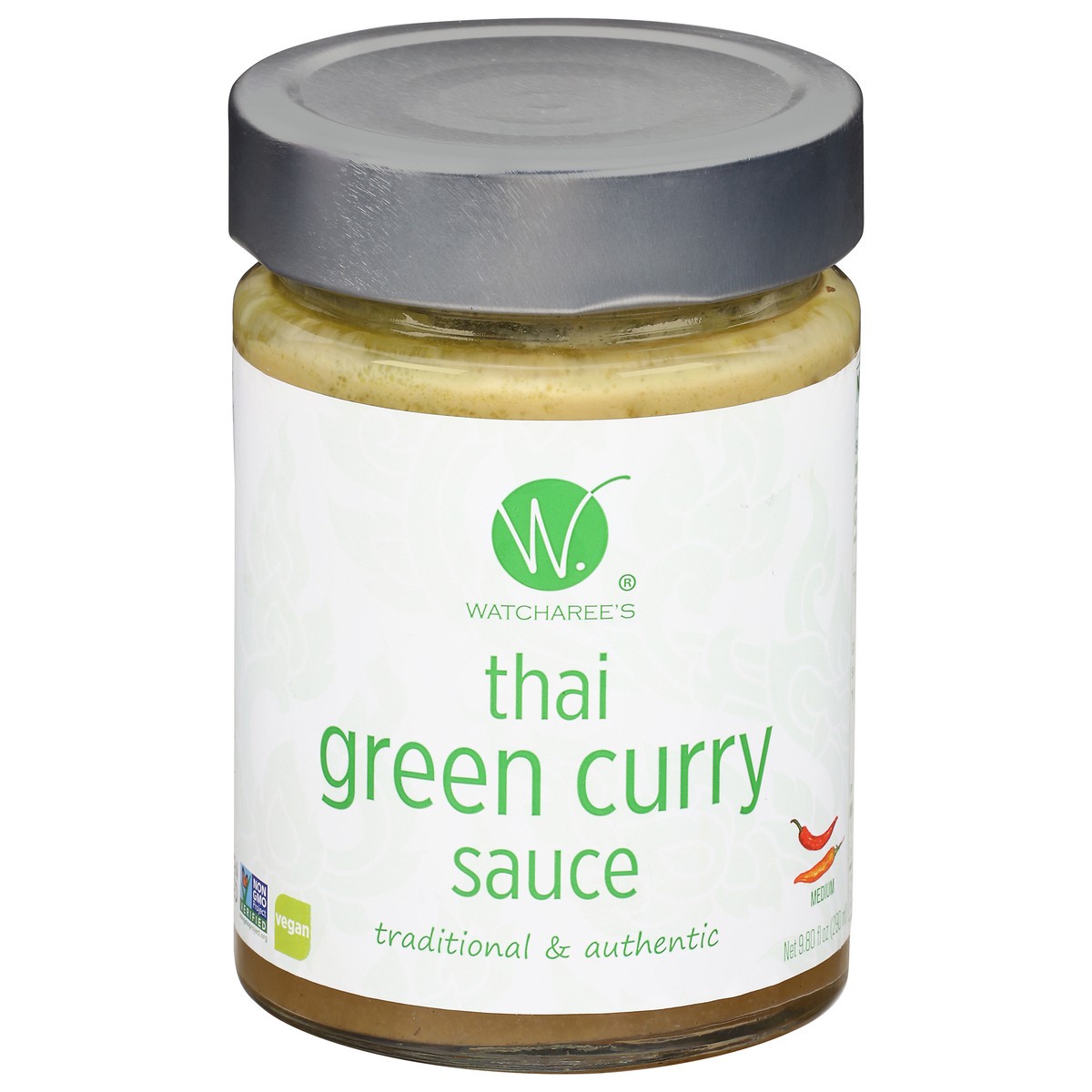 slide 1 of 12, Watcharee's Thai Green Curry Sauce 9.8 fl oz, 9.8 fl oz