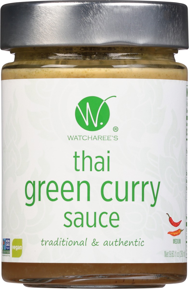 slide 11 of 12, Watcharee's Thai Green Curry Sauce, 9.8 fl oz
