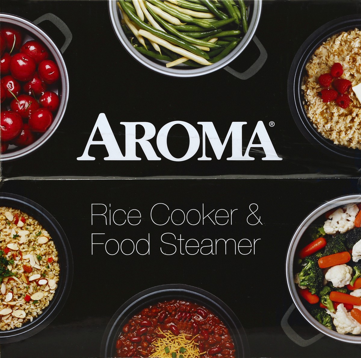 slide 4 of 6, Aroma Rice Cooker & Food Steamer 1 ea, 1 ct