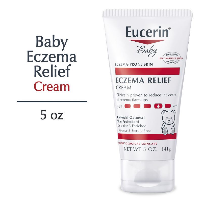 slide 1 of 9, Eucerin Baby Eczema Body Crème - 5oz, 5 oz