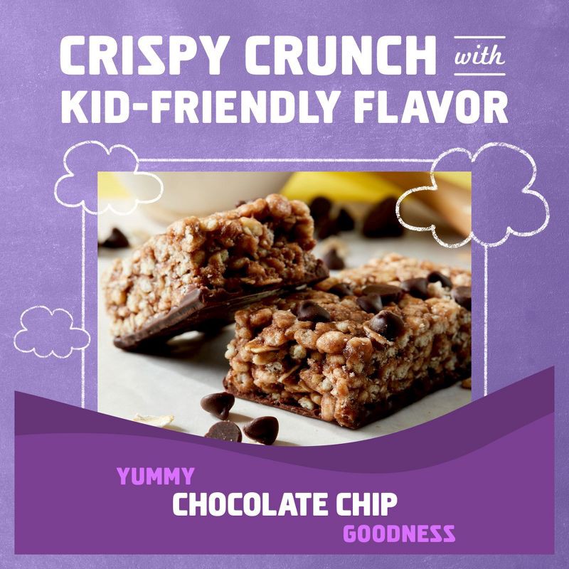 slide 9 of 9, CLIF Kid ZBAR Protein Chocolate Chip Snack Bars - 10ct, 10 ct