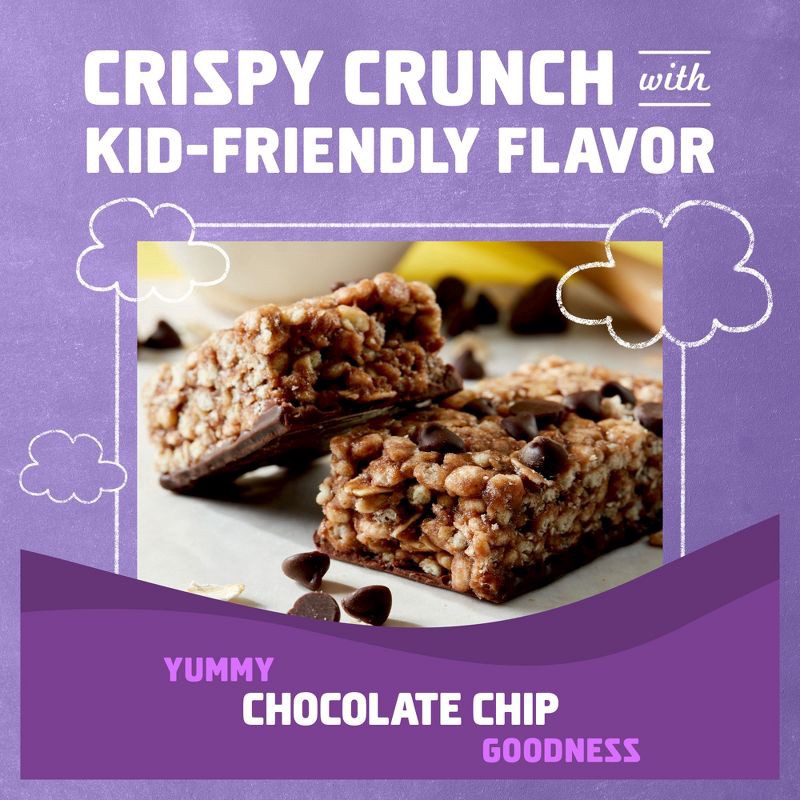 slide 9 of 9, CLIF ZBAR PROTEIN CLIF Kid ZBAR Protein Chocolate Chip Snack Bars - 10ct, 10 ct