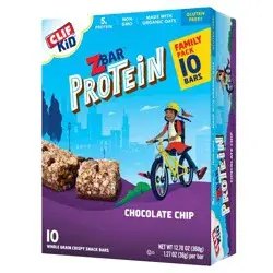 CLIF Kid ZBAR Protein Chocolate Chip Snack Bars - 10ct