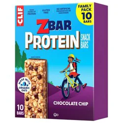Zbar Protein Chocolate Chip Granola Bars - 5g Protein - 12.7oz/10pk