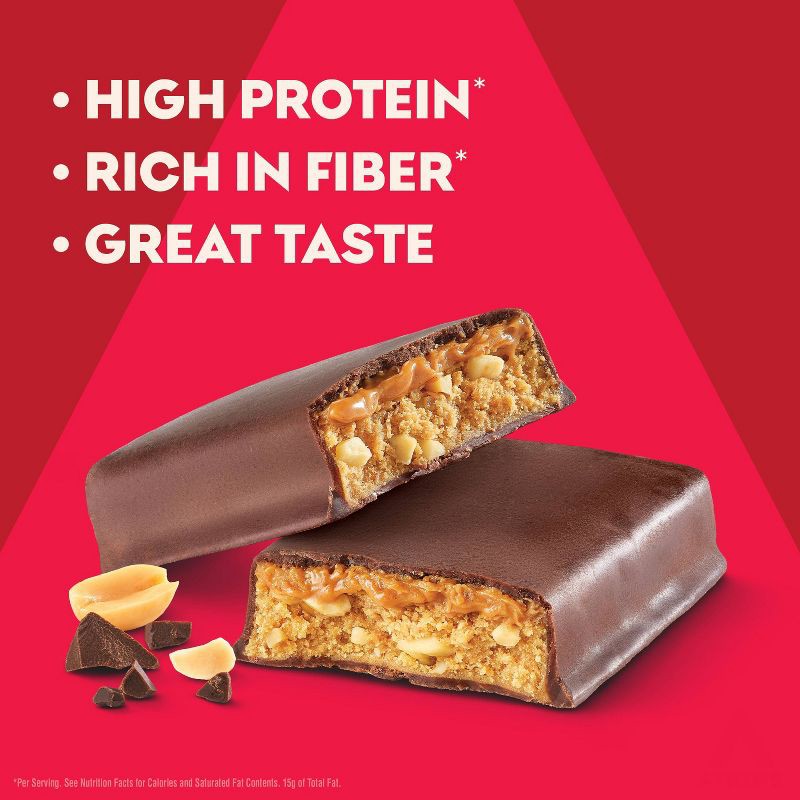 slide 4 of 8, Atkins 3g Net Carbs Chocolate Peanut Butter Flavored Whey Hight Protein Isolate Bars - 16g Protein - 16.9oz/8ct, 8 ct; 16.9 oz
