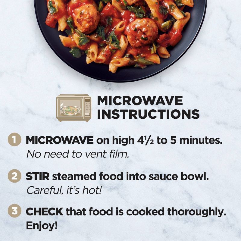 slide 6 of 7, Healthy Choice Simply Steamers Frozen Meatball Marinara - 10oz, 10 oz