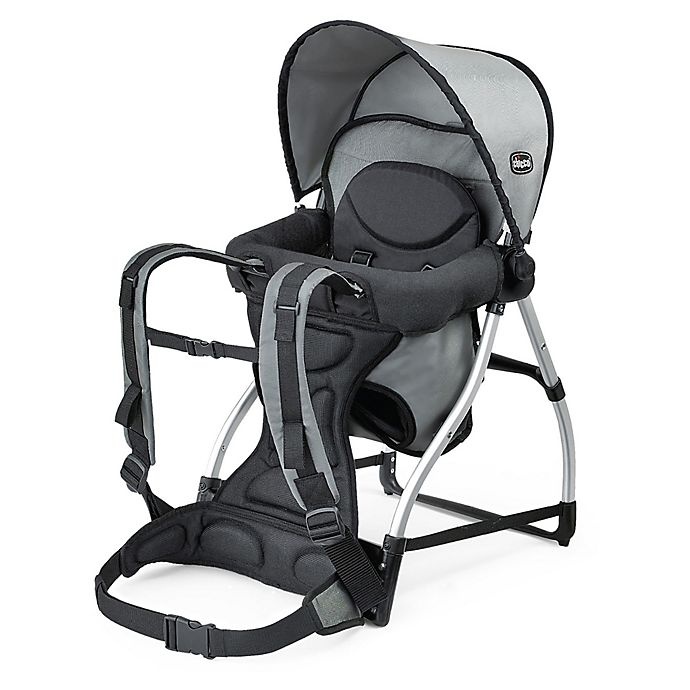 slide 1 of 6, Chicco SmartSupport Backpack Baby Carrier - Grey, 1 ct