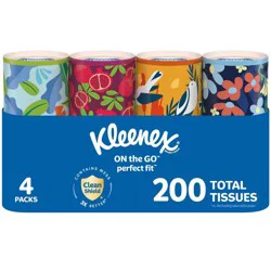 Kleenex Perfect Fit Facial Tissue - 4pk/200ct