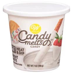 Wilton Candy Melts Bright White Candy 7 oz