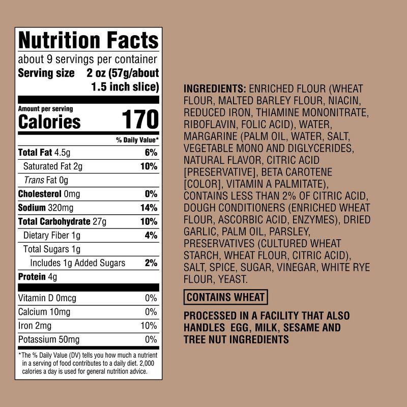 slide 4 of 4, Take & Bake Garlic Bread - 18oz - Favorite Day™, 18 oz