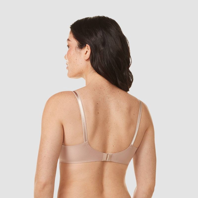 slide 2 of 3, Simply Perfect by Warner's Women's Underarm Smoothing Underwire Bra TA4356 - 36D Roasted Almond, 1 ct