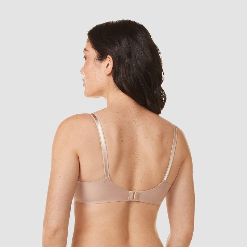 Simply Perfect By Warner's Women's Underarm Smoothing Underwire Bra Ta4356  - 40c Roasted Almond : Target