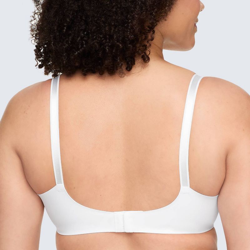 slide 3 of 6, Simply Perfect by Warner's Women's Underarm Smoothing Underwire Bra TA4356 - 34B White, 1 ct