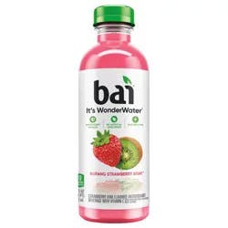 Bai Flavored Water, Kupang Strawberry Kiwi, Antioxidant Infused Beverage, 18 Fluid Ounce Bottle