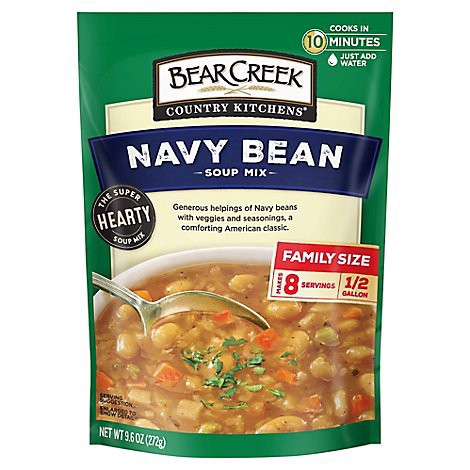 slide 1 of 1, Bear Creek Navy Bean Soup - 9.6 Oz, 9.6 oz