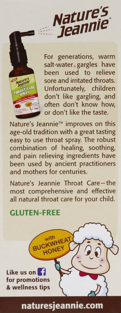 slide 4 of 8, Natures Jeannie Throat Care 1 oz, 1 fl oz