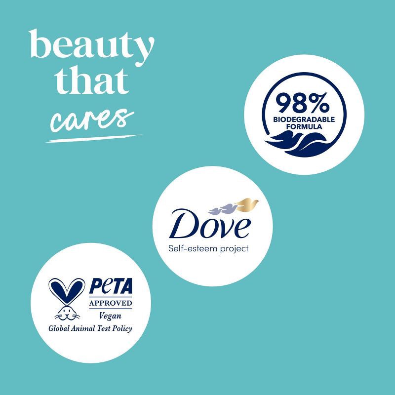 slide 8 of 10, Dove Beauty Sensitive Skin Body Wash Pump Gentle Hypoallergenic Formula 24hr Lotion-Soft Skin - 30.6 fl oz, 30.6 fl oz